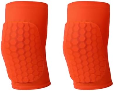 Volleyball Knee Pads Can Be Worn By Both Men And Women. Volleyball, Football, Cycling, Climbing And Dancing Can All Be Worn(Orange,Large) by Unknown
