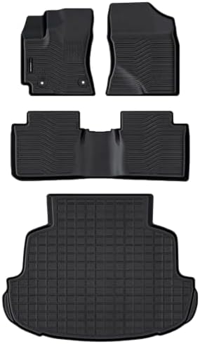 AUXKO All Weather Floor Mats Cargo Mat for Toyota Corolla Sedan 2014-2019 - Image 2