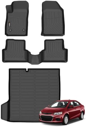 Mats for Chevrolet Sonic 2012-2020 (Not Fit Hatchback) Floor Mat by Wailtnb