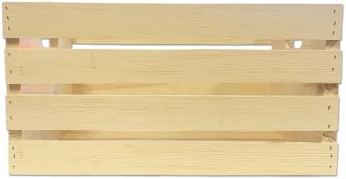 Wilson Large Wooden Pine Crate for Storage and Decoration at Home, Office, Kitchen, Bedroom, and Retail (12.5"x9.625"x17.875") (Set of 12) - Image 4