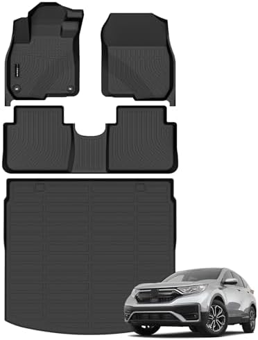 AUXKO Floor Mats Upper Cargo Mat for Honda CR-V 2017-2022 (Include Hybrid) by AUXKO