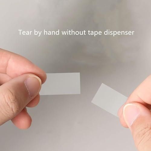 144 Rolls Transparent Tape, Clear Tape Refills for Dispenser, Tear by Hand, 3/4-Inch x900inch Clear Tape Refill Roll for Gift Wrapping,Office, Home, School - Image 2