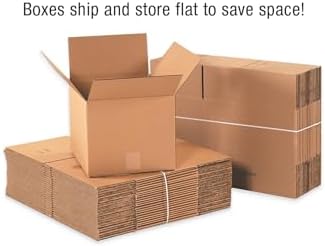 BOX USA 26x26x14 Corrugated Boxes, Large, 26L x 26W x 14H, Pack of 10 | Shipping, Packaging, Moving, Storage Box for Home or Business, Strong Wholesale Bulk Boxes - Image 4