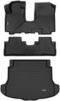 AIPOIL® Custom Fit TPE Floor & Cargo Liners for 2007-2011 Honda CRV, All-Weather Waterproof Stain-Resistant Durable Raised Edge Black Full Car Accessories by AIPOIL