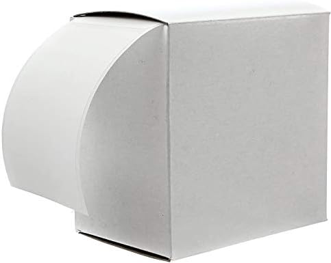 White 2" x 3" Rectangle Color Code Labels / 250 Matte White Organization Stickers with Dispenser Box/Permanent Adhesive Labeling Stickers/DIY Write On Label/Made in The USA by SBLABELS