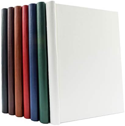 Faux Leather Springback Thesis Binder - Red, 1" Spine, by Bindertek - Image 7