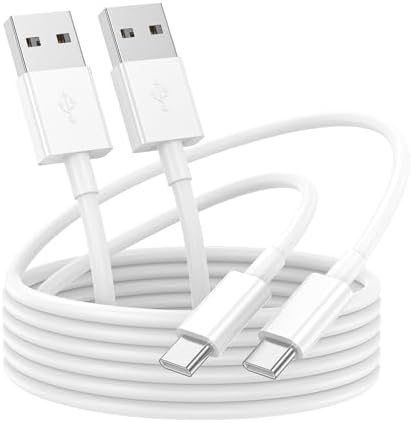 Car Carplay Cable for iPhone 15/16/17 Charger Cord,USB A to USB C Fast Charging Cable 3FT 2Pack Compatible for Apple 17 Pro Max/16 Plus/for IPad Pro 12.9/11/Air 5th/4th Mini Gen Type C Charge by YBMTIGICS