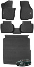 Naibeve Floor Mats for 2012-2022 Volkswagen Passat(Only Automatic Trans) by NAIBEVE-USA