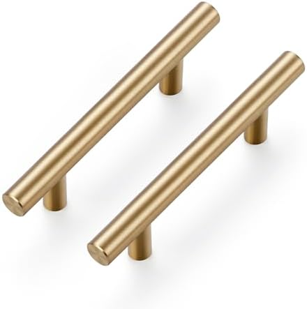 Ravinte Cabinet Handles,5" Length,3" Hole Center,Champagne Bronze,6 Pack by Ravinte