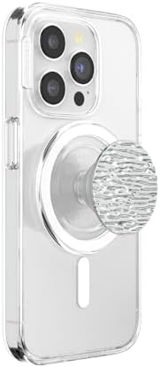 PopSockets Phone Grip for MagSafe, Magnetic Holder- Morgana Chrome by PopSockets