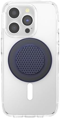 PopSockets Phone Grip for MagSafe, Magnetic Holder- Knurled Navy - Image 3