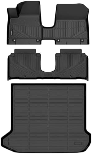 AUXKO Floor Mats Cargo Mat for Hyundai IONIQ 5 2026 2025 Movable Console - Image 2