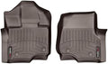 WeatherTech Custom Fit FloorLiners for Ford F-150, F-150, F-150-1st Row (476971), Cocoa by WeatherTech