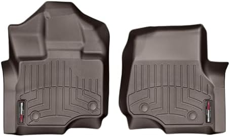 WeatherTech Custom Fit FloorLiners for Ford F-150, F-150, F-150-1st Row (476971), Cocoa by WeatherTech