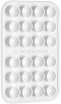 OCTOBUDDY Classic - Silicone Suction Phone Case Adhesive Mount, White by OCTOBUDDY