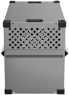 Impact Airline Dog Crate - Aluminum Kennel (Gray, 40"(40.5"L x 23"W x 29"H) - Image 5