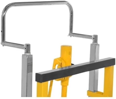4,000 lb. 2-Piece Yellow Steel Machinery/Vending Machine Transporter with 190" Straps and 6" Casters - Image 3