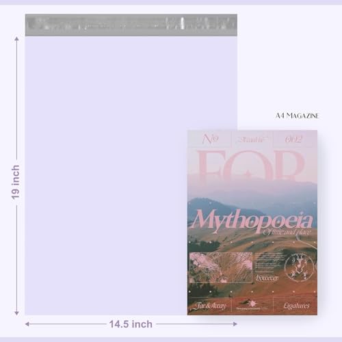Metronic Poly Mailers 14.5x19 Large Poly Mailers 500 Pack Self-Seal Shipping Bags, Packaging Bags, Shipping Envelopes, Packaging for Small Business, Boutique, Clothing Lilac Purple - Image 4