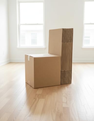 Corrugated Heavy Duty Boxes, 16 x 16 x 16 inch, 15 Pack - Image 4