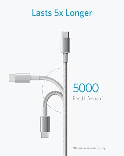 Anker USB A to USB C Cable, USB to USB C Cable (2-Pack, 6 ft, Silver) - Image 4