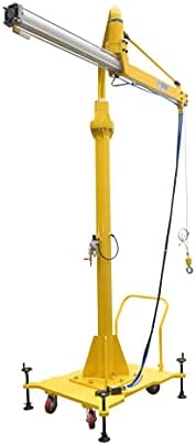 Vestil DSJ-300-P Portable Air Balance Jib Lifter, 93" Arm Length x 57-1/2" Stroke, 250 lbs Capacity by Vestil