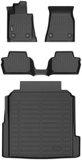 HAFIDI® All Weather Floor Mats & Cargo Liner Fit for BMW M440i Convertible 2021-2025 Car Mats for BMW M440i,430i,M4 Competition Floor Liners Convertible Accessories TPE- Black by HAFIDI