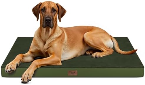 Jumbo Waterproof Orthopedic Dog Bed for Extra Large Dogs by TailStories