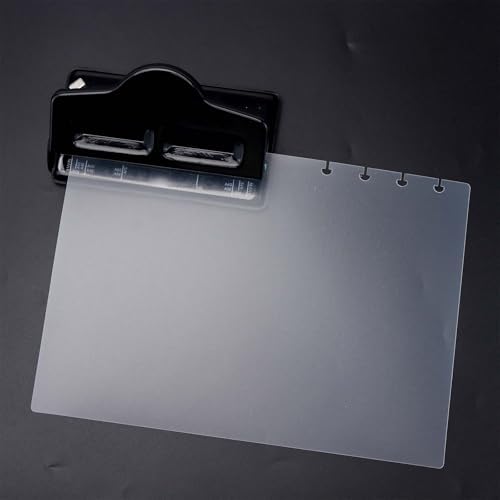 20pcs B5 Binding Covers Plastic DIY Frosted PP Filleted Corner 0.4mm Thick No Hole 7.3x10.2" Cover for Binder Discbound Planner Notebook (B5) - Image 6