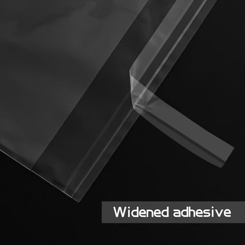 240Pcs 5x7 Inch Clear Self Sealing Cellophane Bags, 2 Mil Thick - Image 3