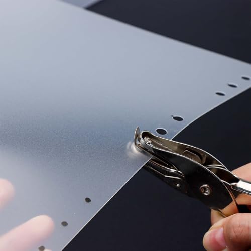 20pcs B5 Binding Covers Plastic DIY Frosted PP Filleted Corner 0.4mm Thick No Hole 7.3x10.2" Cover for Binder Discbound Planner Notebook (B5) - Image 4