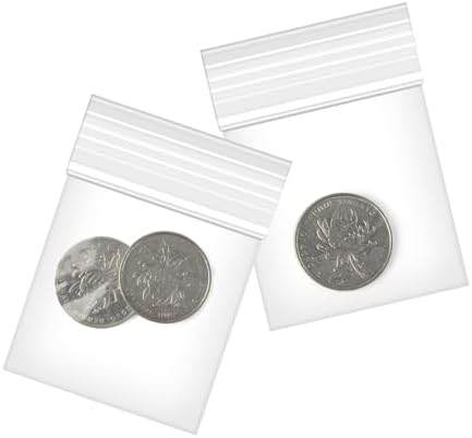 300pcs mini zip bags 2x2 small plastic bags for pills-2 Mil - Image 4