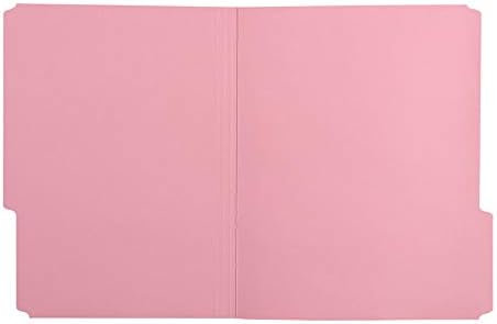 Amazon Basics File Folders for Organization, Letter Size, 1/3 Cut Tab, Pink, 36-Pack - Image 3