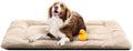 Dog Crate Pad Washable Dog Bed for Crate Large Cozy Mat 48-Inch Cream by VERZEY