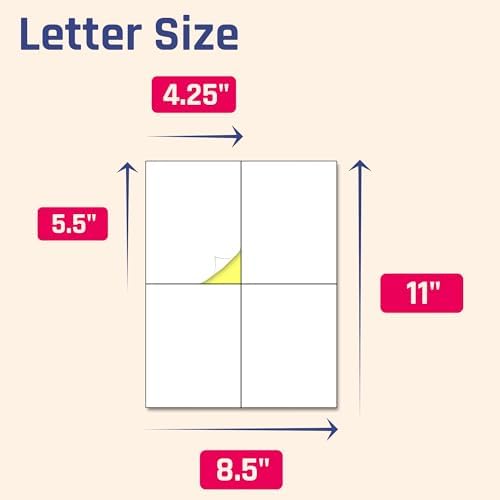 Large Mailing Shipping Address Labels Stickers for Packages, 800 Pieces - Image 2