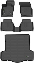 HAFIDI® Car Mats & Cargo Liner Set Fit for 2017-2020 Ford Fusion & Lincoln MKZ (Not for Hybrid) All Weather Floor Mats TPE Anti-Slip Automotive Full Set Floor Liners Custom Accessories - Black by HAFIDI