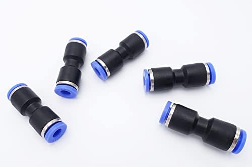Push to Connect Fitting 5/32" x 1/8" Tube OD, Straight Union by IVLPHA