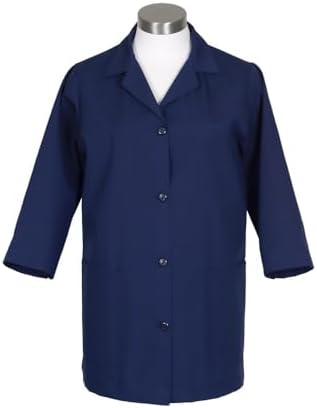 Fame® Women’s Button Smock – K72 - Navy/XS (WFA81903NAXS) by FAME