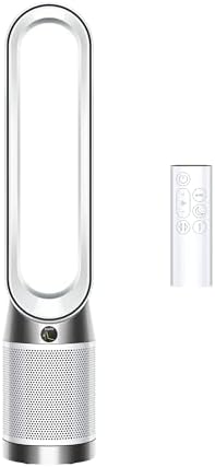 Dyson Purifier Cool PC1, HEPA Air Purifier Tower Fan, App and remote controlled, 350° oscillation, 10 levels, bladeless (White) by Unknown