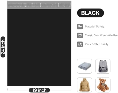 Metronic Poly Mailers 19x24 500PC Shipping Bags for Clothes Small Business - Image 4