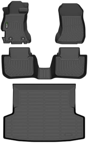 Floor Mats & Cargo Liner for 2015-2021 Subaru WRX/WRX STi Full Set by HAFIDI