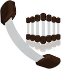 SKYLA HOMES Child Safety Cabinet Locks, Brown, 8 Pack by SkylaHomes