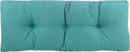 Klear Vu The Gripper Non-Slip Tufted Bench Cushion for Indoor Furniture, Assembled in USA, Entryway Storage, Bay Window, Corner Nook or Piano Seat, 43 Inches, Solid Teal by KlearVUHomeTextiles