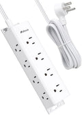 Surge Protector Power Strip, 12 Wide Spaced Multi Outlets, Wall Mount by Mifaso