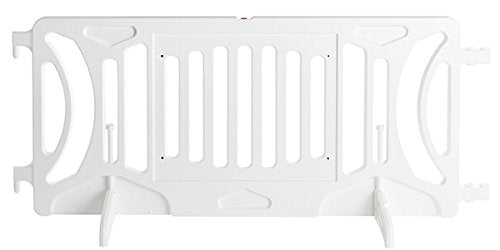 Billboard Barricade 42x96 Plastic Pedestrian Barricade- White - Image 2