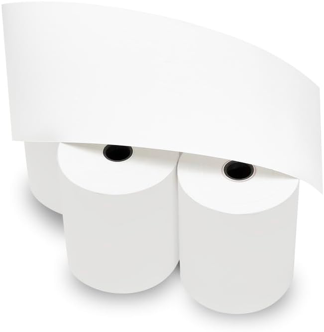3-1/8" X 230' Cash Register Thermal Paper Case of 50 Rolls POS - Image 4