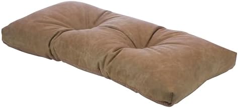 Klear Vu The Gripper Non-Slip Tufted Bench Cushion for Indoor Furniture, Assembled in USA, Entryway Storage, Bay Window, Corner Nook or Piano Seat, 30 Inches, Solid Faux Leather - Image 5