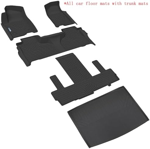 Floor Mats for 2021-2026 Chevrolet Suburban 7 Seats Bucket Seat - Image 2
