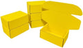 50 Pack 5.1x3.1x1.6 in Golden Yellow Shipping Boxes by Unknown
