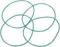 4pcs Fluorine Rubber O-Rings 120mm OD 115mm ID 2.5mm Width by Unknown