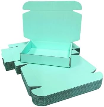 50 Pack 8.5x5.1x1.6 in Mint green Shipping Boxes - Image 3